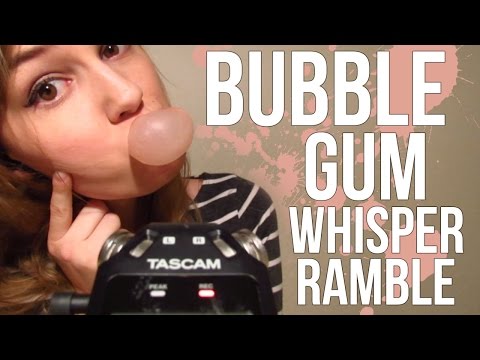 [BINAURAL ASMR] Bubblegum Whisper Ramble (w/ "right side, left side")