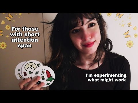 I Tried Doing ASMR for ADHD/Short Attention Span People 💛 Inspired by pierreG ASMR ✨