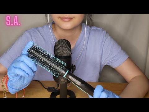 Asmr | Playing with Thin Comb Sound (NO TALKING)