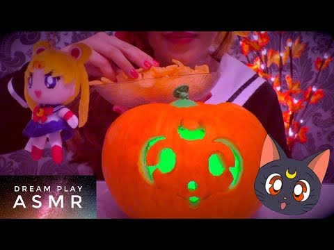 ★ASMR [german]★ Halloween Pumpkin TINGLE Trigger + crunchy EATING sounds | Dream Play ASMR