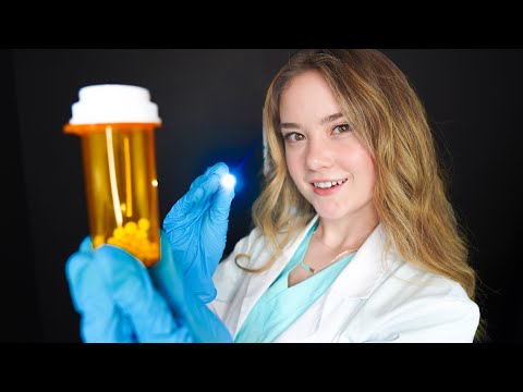 ASMR Full Body DOCTOR Exam Roleplay For Migraines!