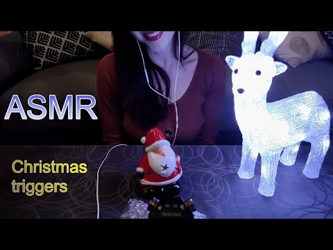 ASMR Christmas triggers #01 [no talking]