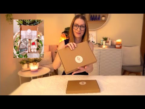 MY NEW ASMR SPA BOX UNBOXING!!! Tingly Facial ASMR Boxes and my new Etsy Store details!! So Excited!