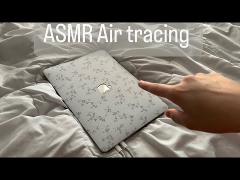 ASMR Air tracing + Whispers/tapping