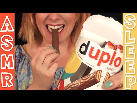 ASMR Super Relaxing Eating | Duplo Chocolate Bar | Crisp & Crunchy | ASMR Sleep