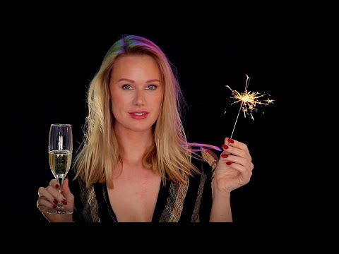 HAVE A RELAXING FIRST NIGHT IN 2021! ASMR TRIGGERS • SPARKLERS & CHAMPAGNE BUBBLES! Happy New Year!
