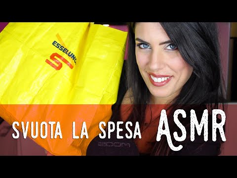 ASMR ita - 🍓 SVUOTA la SPESA • ESSELUNGA (Whispering)