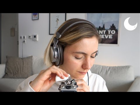 ASMR - Favorite Triggers - Hearing Block and Breathing Sound 🎤