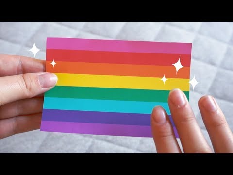 🏳️‍🌈Pride ASMR! Rainbow affirmations for LGBTQ friends 🏳️‍🌈