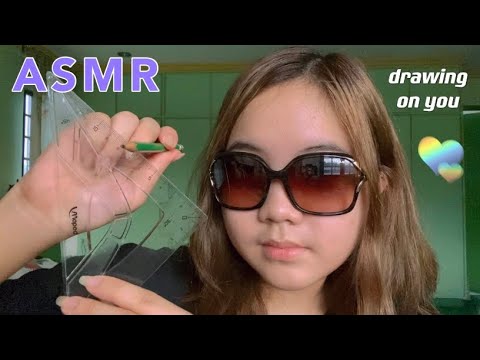 ASMR | Fast & Aggressive Drawing on Your Face 🎨 [English & Tagalog]