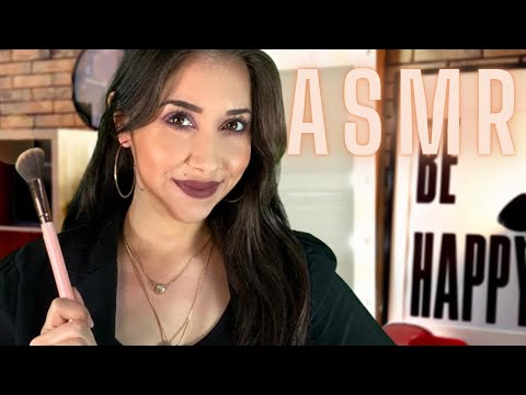 ASMR ✨ Makeup Artist does your makeup • Personal Attention • Roleplay