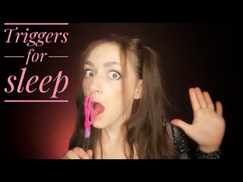 ASMR ❤️triggers for sleep💤 +mouth sounds 🫧