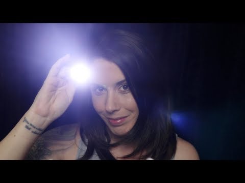 ASMR Face Painting, Light Tracking, Energy Pulling, Tongue Clicking, & Predator Purr