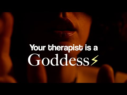 [ASMR] Your therapist is a GODDESS⚡(close up WHISPERS, hand movements, soft spoken female voice)