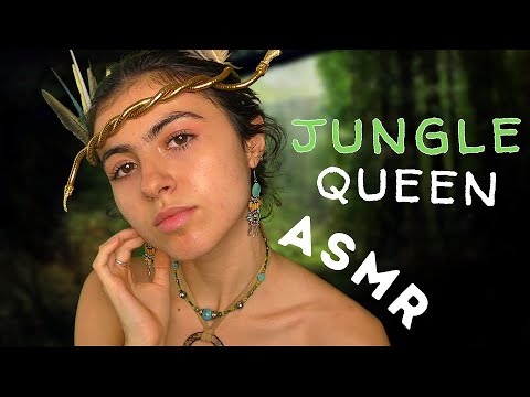 ASMR || queen of the jungle removes your negative energies