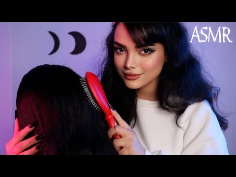 ای اس ام آر، موهاتو شونه میکنم و سرتو ماساژ میدم| persian asmr| asmr farsi