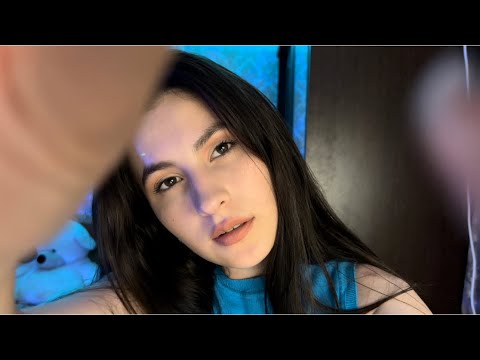 | Asmr in 1 min | 😴 for people who can't sleep 💤 I will close your eyes with glue in a minute🫧