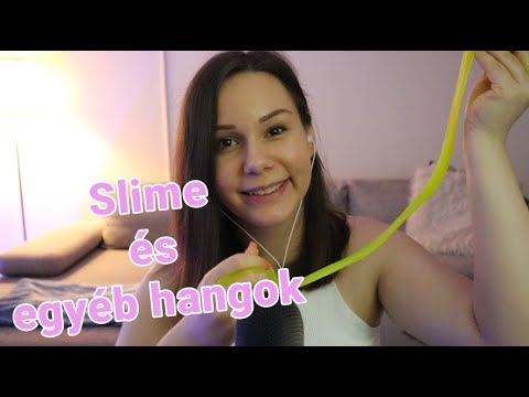 [Magyar ASMR] Slime, homok és egyéb hangok kikapcsolódáshoz