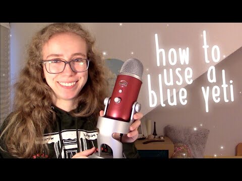 ASMR Instructions: How to set up and use your Blue Yeti Microphone (whispered) 🎙❤️
