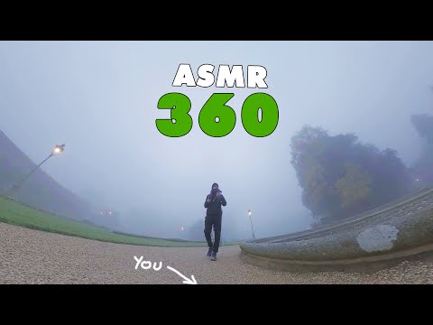 ASMR 360 You are my pet 🐈🐕 and I take you out for a walk in the park | VR - Small animal  POV