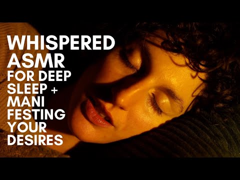 ASMR | FALL ASLEEP WITH ME 💤 (whispered//French accent//manifest love + success🔮)