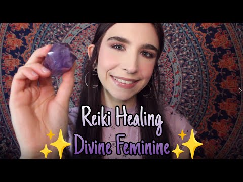 Reiki Healing 💜Divine Feminine💜 ✨Heart & Crown Chakra Healing✨