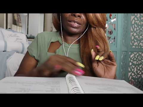 ASMR Mouth Sounds/Whisper | Fl1pping Pages