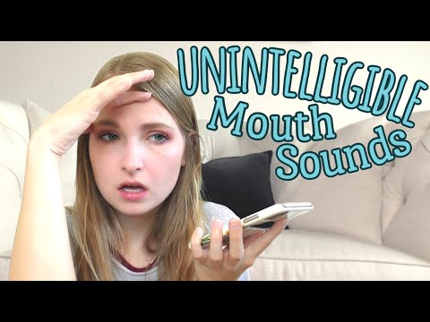 ASMR | Unintelligible Phone Call w/My Ex-Husband (mouth sounds role play)