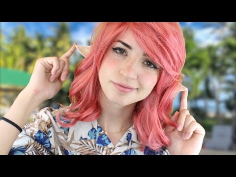 [ASMR] Mistletoe Fixes Your Elf Ears | Close Whispers & Ear Attention