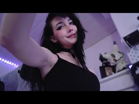ASMR ☾ rambling & playing with your hair on my lap 🥰💤 fluffy mic scratching, soft spoken, roleplay