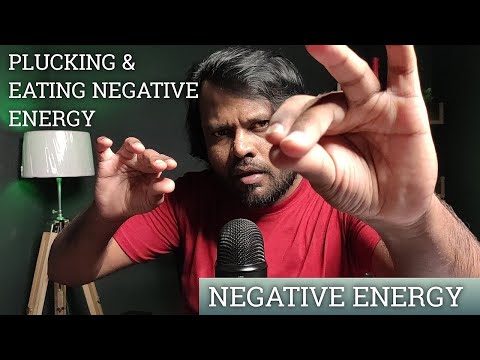 ASMR Plucking And Eating Negative Energy