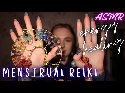 ❀ ASMR REIKI ❀ for MENSTRUAL CYCLE ❀ (if you're on your period... i gotchu boo)