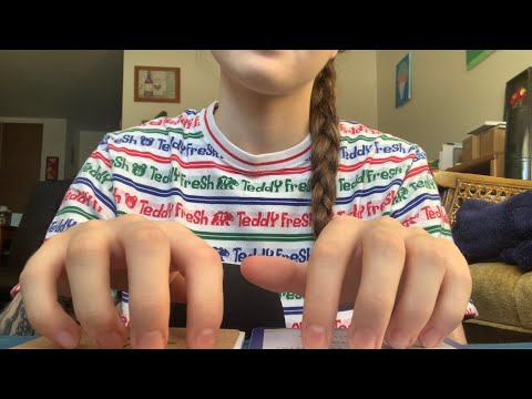 Nail Tapping On Different Textures at the Same Time ASMR