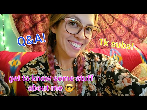 ASMR - Q&A - GET TO KNOW A LITTLE ABOUT ME🤗💕