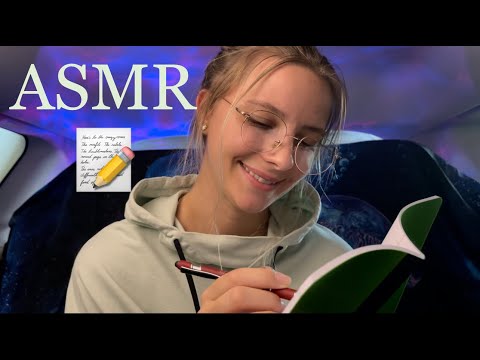 ASMR | ✨Therapy✨ (paper, writing, low whisper)