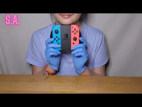 Asmr 》EXTENDED VERSION of Switch Controllers Handle Sound (NO TALKING)