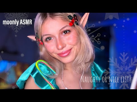 ASMR-elf checks if you are on the naughty or nice list!🧝‍♀️*roleplay*(typing,personal attention…)