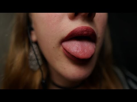 ASMR-Lens Licking (Mouth Sounds)