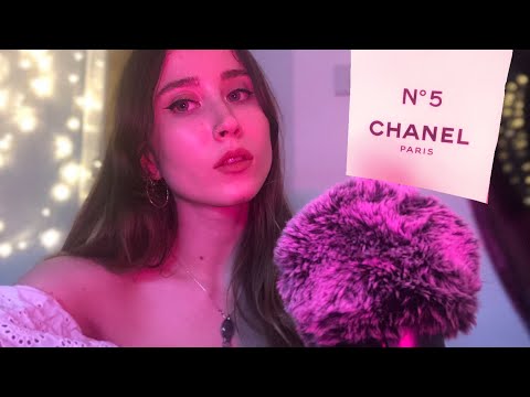 ASMR | MY PERFUME COLLECTION (Tapping, Spraying and Whispering)✨