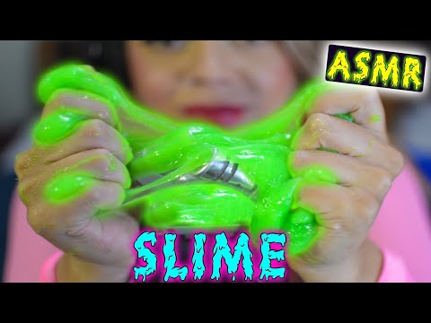 💦 ASMR SLIME NO talking SATISFYING slime Triggers SOUNDS 🤤