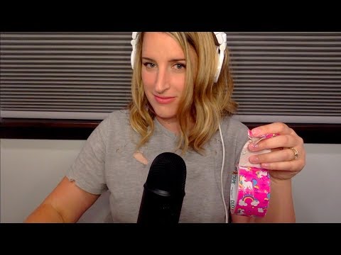 5 ASMR Triggers | Tape, Scissors, Brushing, Lotion, and Metal Sounds | ASMR