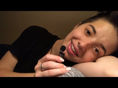 ASMR Repeated Words/Hand Movements w/ Unintentional Mouth Sounds