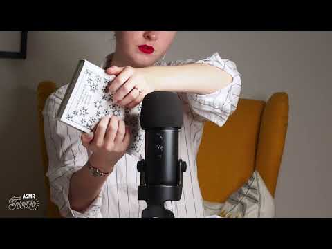 ASMR book TAPPING cardboard - textured cover