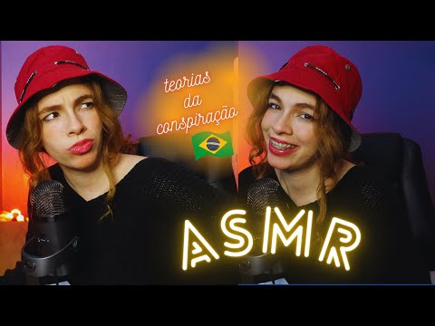 ASMR 3 Teorias Da Conspiração BRASILEIRAS 👻 Voz Suave E Scratching No Mic
