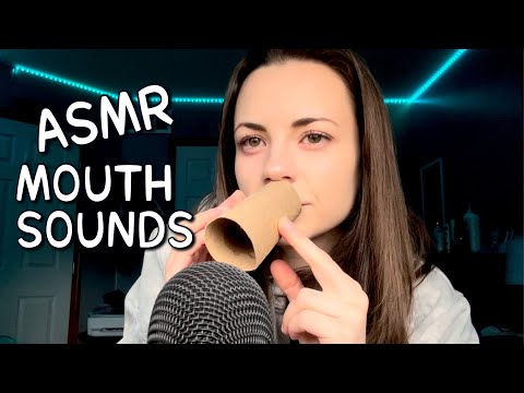 ASMR • Close Up Mouth Sounds • Inaudible Whispering