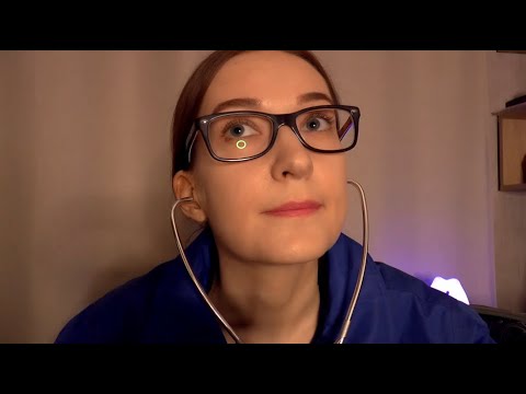 Асмр Врач Скорой Помощи/Тихий голос/Шуршание курточки/Перчатки/asmr doctor