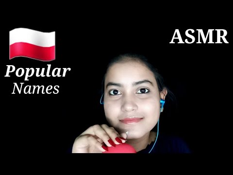 ASMR Popular Polish Trigger Names With Mouth Sounds