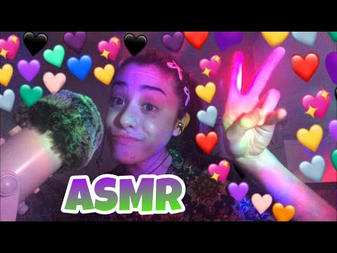 asmr| mouth sounds + hand movements + repeating *it’s going to be okay* 🌈💓✨