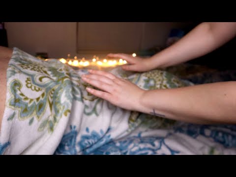 ASMR 💙 Relaxing Massage on a REAL PERSON 🥰 Stress Relief 🪻