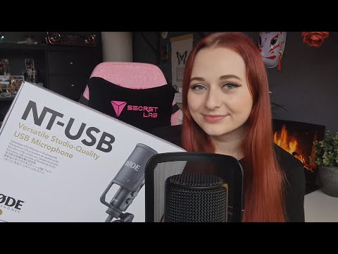 [ASMR] Unboxing/Testing: Rode NT-USB Microphone